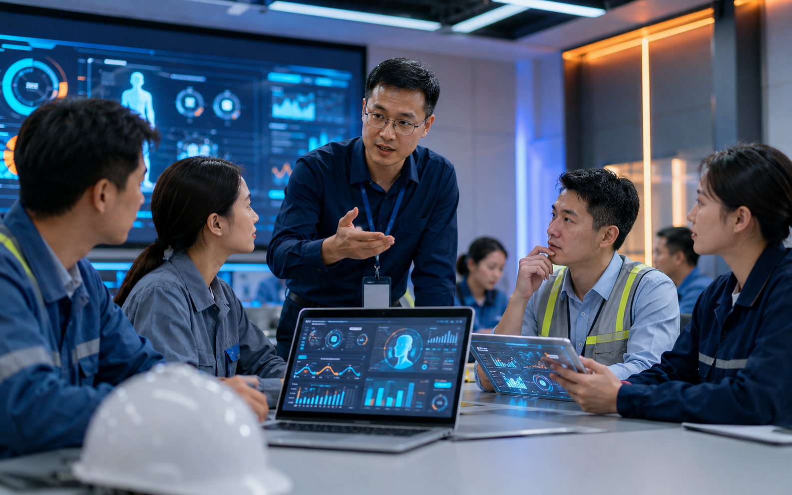 Technology and AI in workplace safety and health